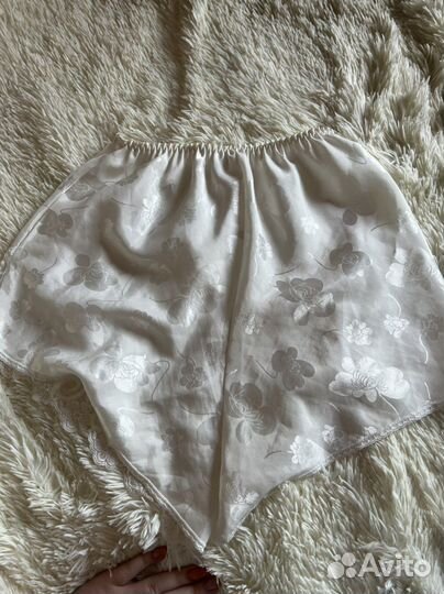 Новые домашние шорты шелковые винтаж