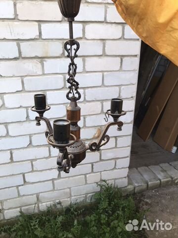 Люстра винтажная СССР