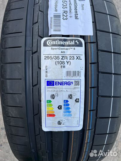 Continental ContiSportContact 6 295/35 R23 108Y