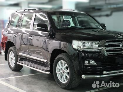 Пороги d-53 Toyota Land Cruiser 200
