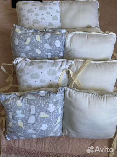 Бортики в кроватку