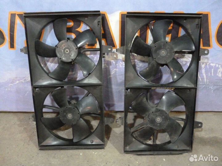 Nissan teana j31 диффузор вентиятора с моторм