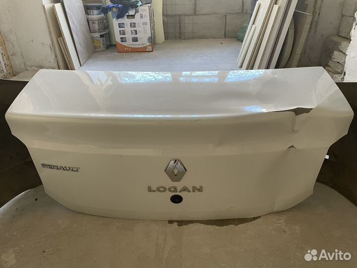 Задняя крышка багажника logan