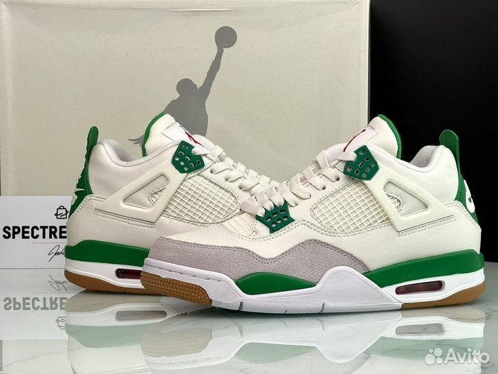 Кроссовки Nike Air Jordan 4 SP Pine Green