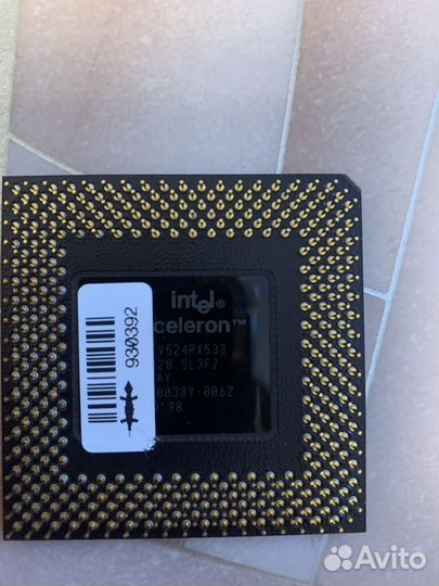 Процессор intel celeron fv524rx533