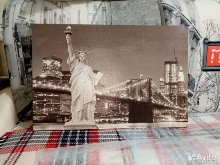 Картина ночник