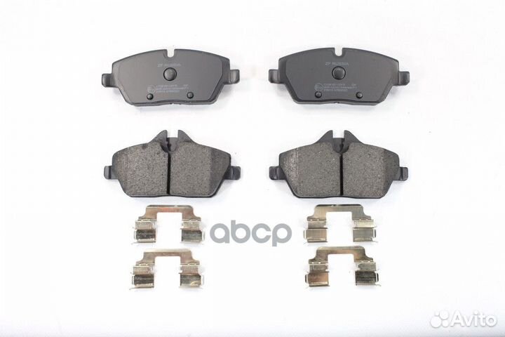 Колодки тормозные дисковые перед GDB1611ZFR ZF