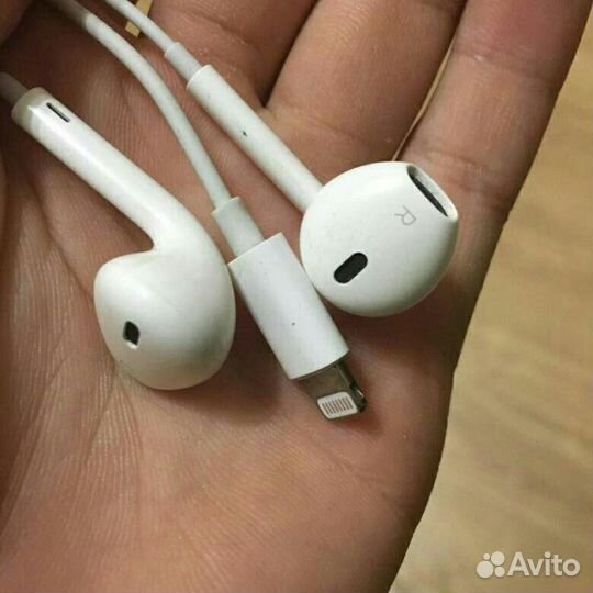 Наушники apple earpods lightning