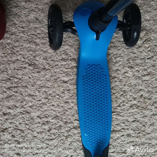 Самокат детский трехколесный бу