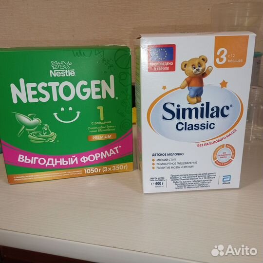 Детская смесь симилак и nestogen