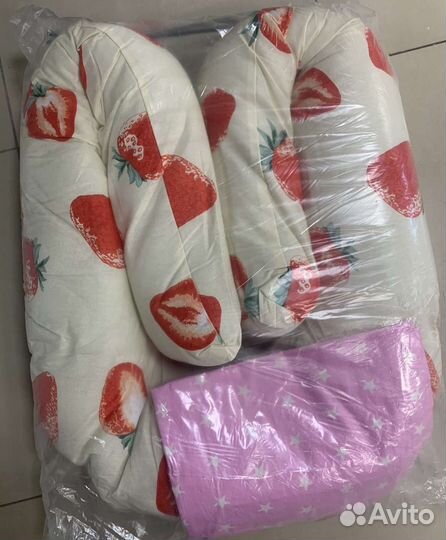 Подушка для беременных новая с наволочкой