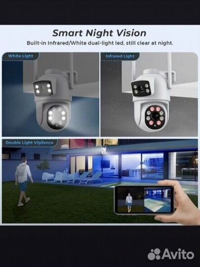 Ip wi fi камера 8mp