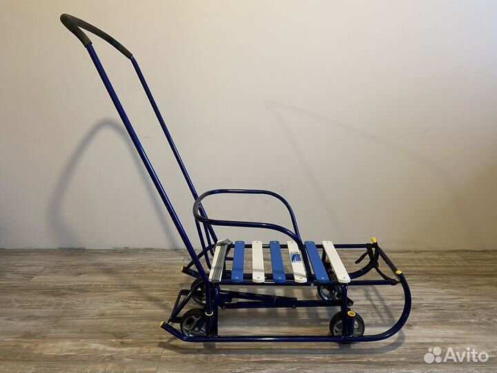 Детские санки на колесах