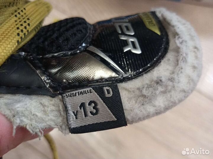 Коньки хоккейные детские Bauer 3S, 13d