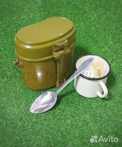 Котелок армейский ложка кружка