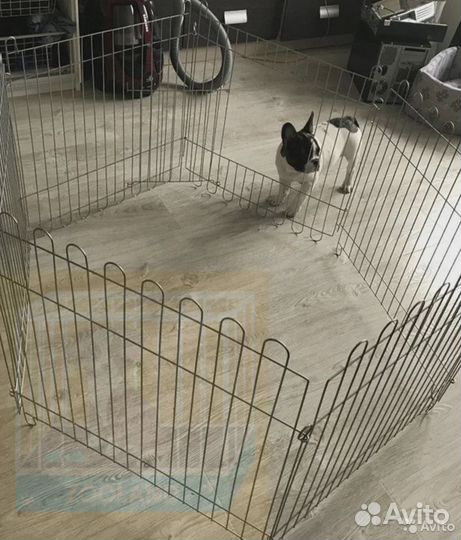 Вольер для питомца 73см крепление спицами