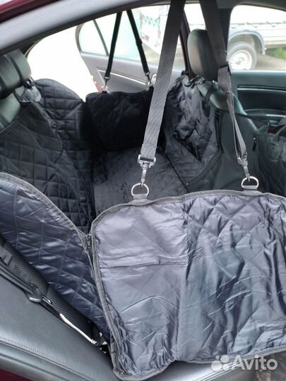 Автогамак чехол для перевозки собак Люкс