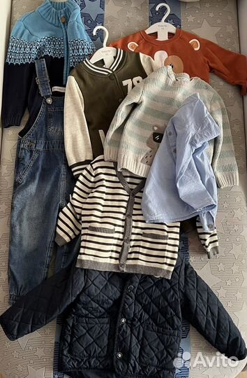 Вещи пакетом для мальчика 92