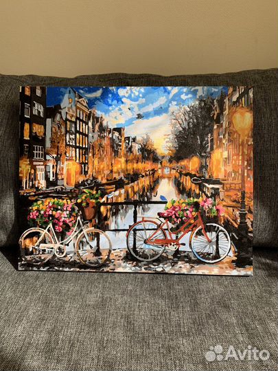 Картина на холсте с подрамником 40*50