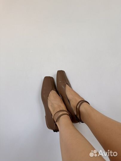 Балетки Эконика 38 кожа