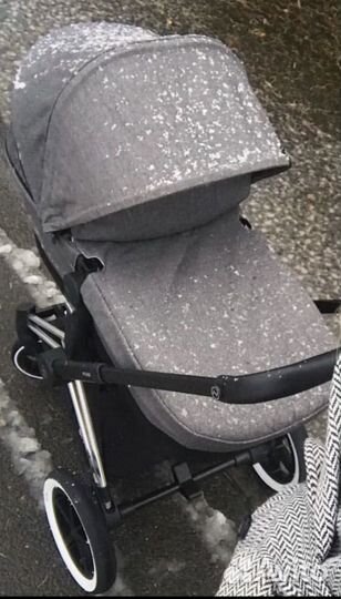 Спальный блок люлька Cybex prime melange grey
