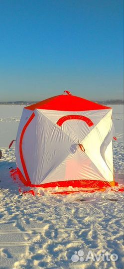Зимняя палатка Медведь Куб 2 трёхслойная