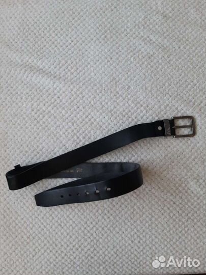 Мужской кожаный ремень Armani Jeans