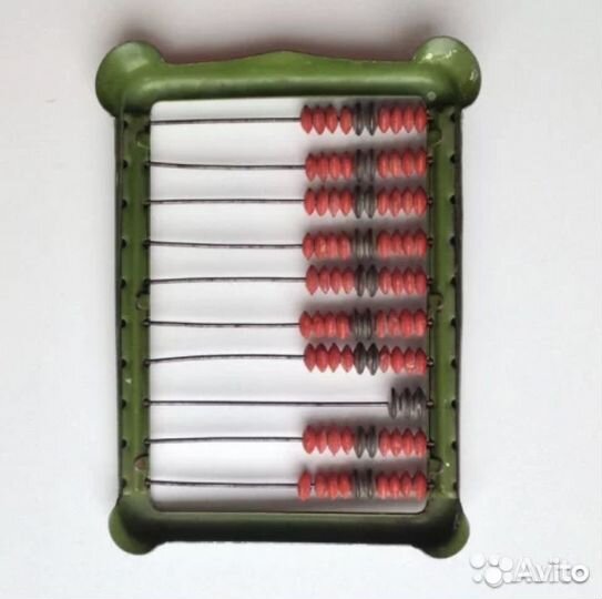 Коллекционные игрушки СССР - счёты детские - счеты