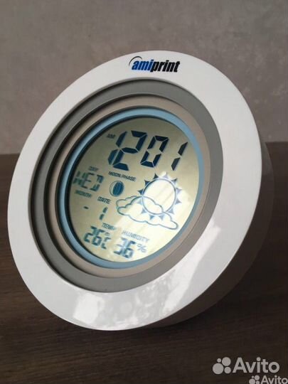 Электронные часы метеостанция