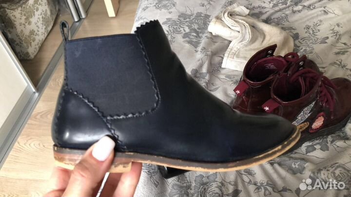 Ecco Zara сапоги ботинки угги