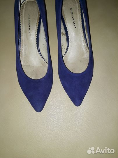 Туфли женские 37 размер натуральная замша