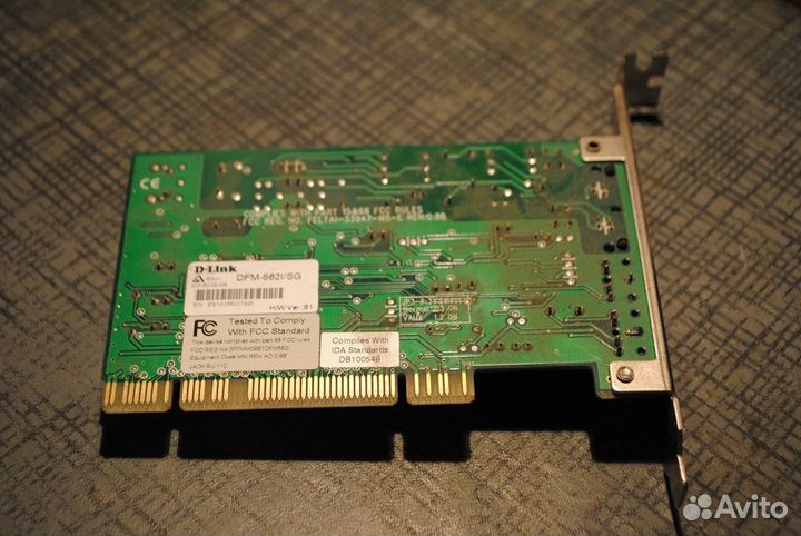 Аналоговый модем D-link DFM-562IS