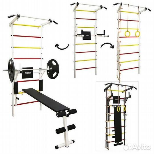 Шведская стенка 7 в 1. Новая. В коробке заводской