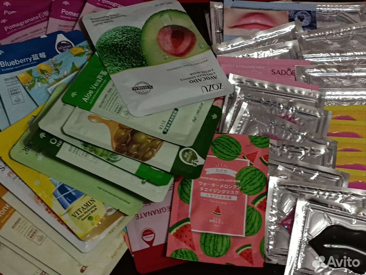 Тканевые маски,патчи для губ