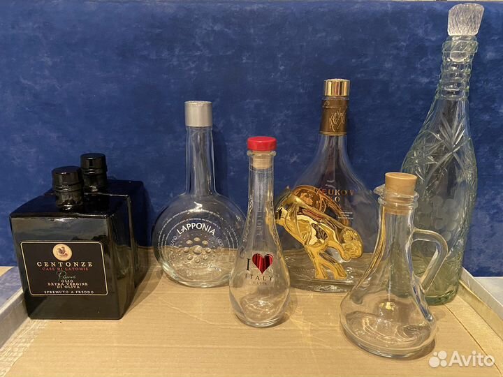 Ящики, бутылки, шкатулки, декор