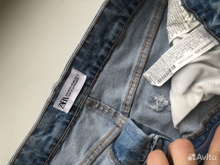 Джинсовые шорты zara