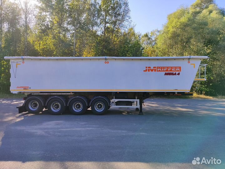 Полуприцеп самосвальный JM Kipper Mega 4 алюминиевый 50 м3, 2024
