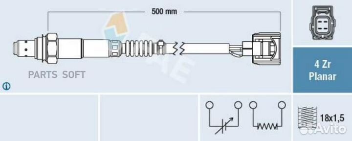 FAE 77617 Лямбда-зонд