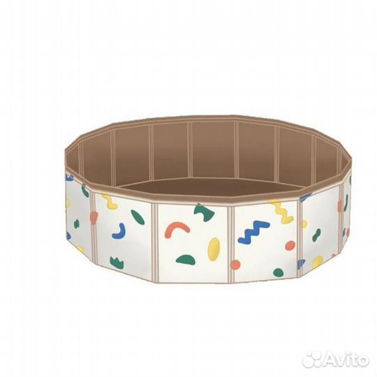 Бассейн детский складной 120*30см