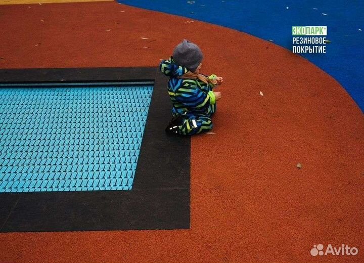 Бесшовное резиновое покрытие