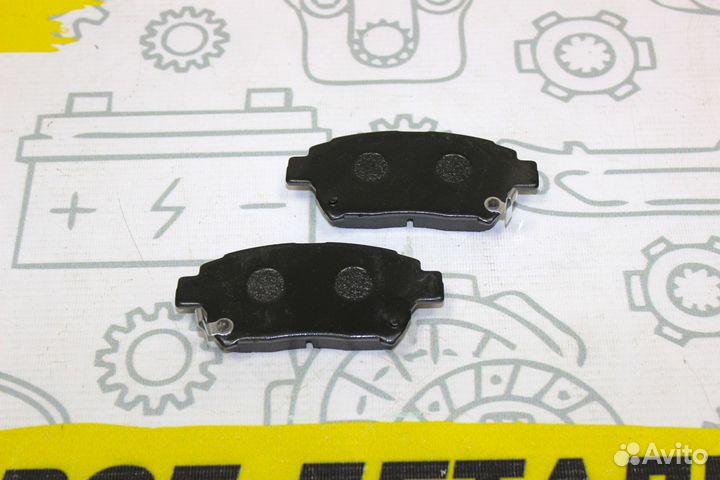 Колодки тормозные передние Geely MK