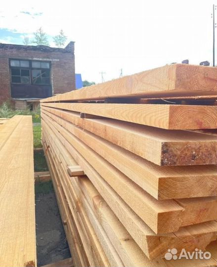Сухая строганная доска от производителя