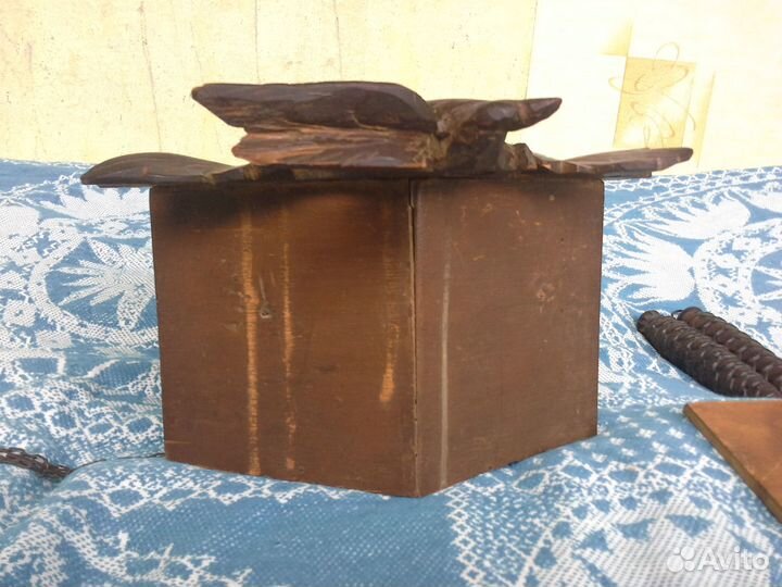 Часы немецкие начало хх века, с кукушкой и боем