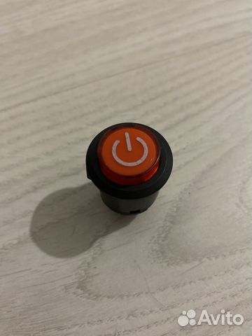 Кнопка запуска на электромобиль