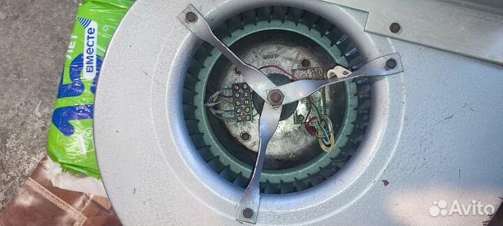 Вентилятор, радиальный, центробежный типа 