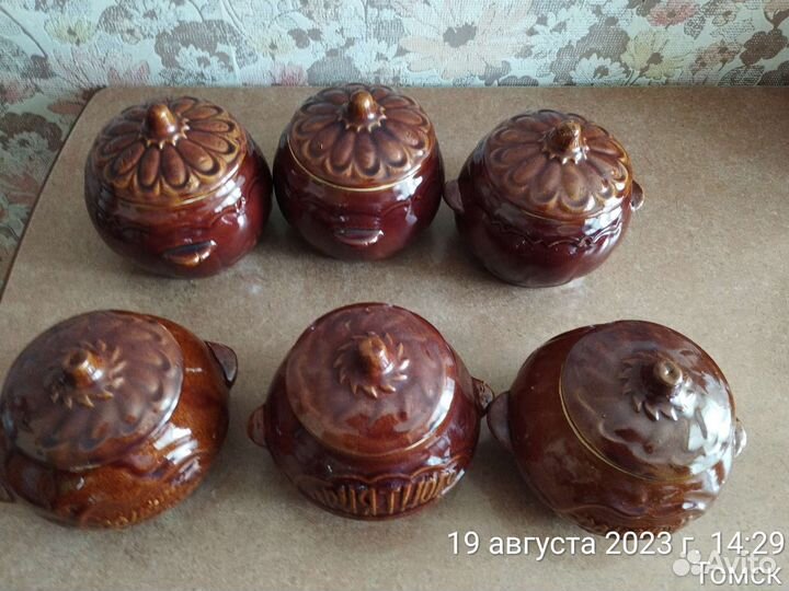 Горшочки для запекания керамические