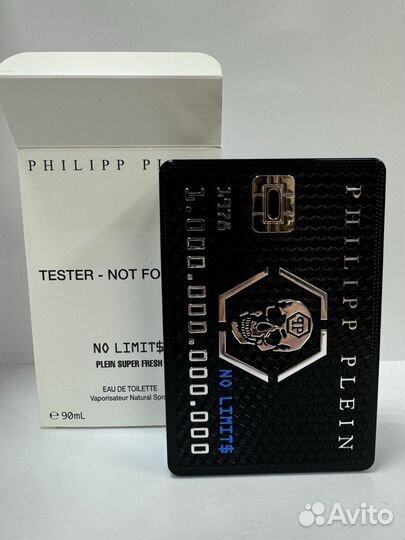 Philipp plein super Fresh edt 90мл тестер