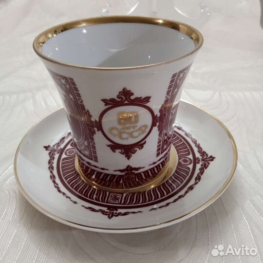 Чашка с блюдцем лфз