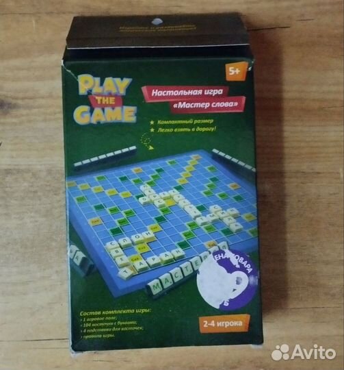 Скрабл Мастер слова Головоломки
