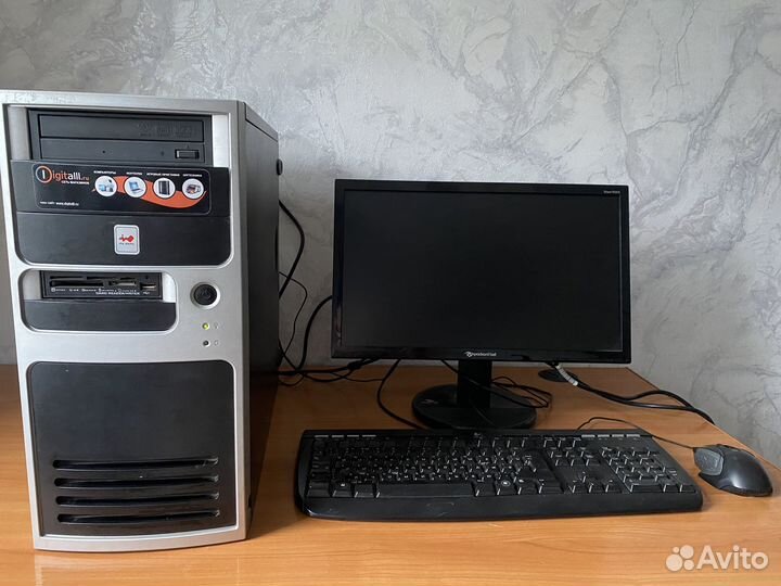 Компьютер в сборе intel 2.66Ghz Видео 1gb